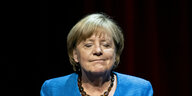 Angela Merkel sieht entspannt aus