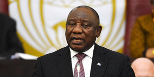 Südafrikas Präsident Cyril Ramaphosa