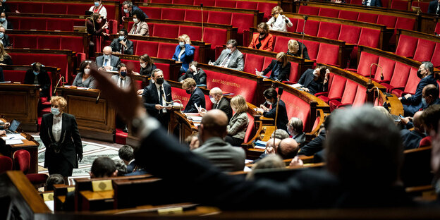Abgeordnete in der französischen Nationalversammlung