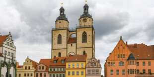 Stadtkirche in Wittenberg.