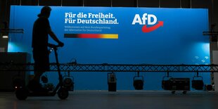 Bühne von AfD-Parteitag