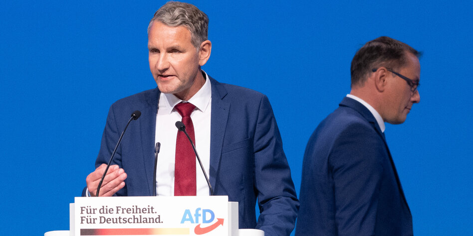 AfD federal party conference in Riesa: The Höcke principle