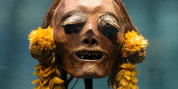 Totenmaske aus Brasilien