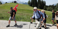 Protest in den Alpen