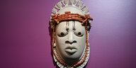 Ein Kunstobjekt aus Benin, noch ausgestellt im Stuttgarter Linden-Museum