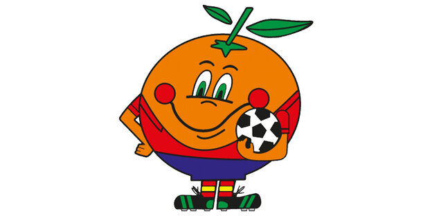 Naranjito – das Maskottchen der WM 82