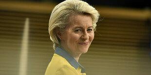 Portrait von Ursula Von der Leyen