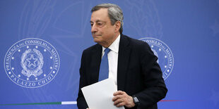 Mario Draghi.