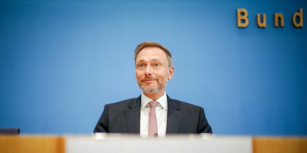 Christian Lindner am Pult