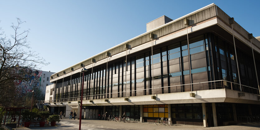 Außenansicht der Staats- und Universitätsbibliothek Hamburg