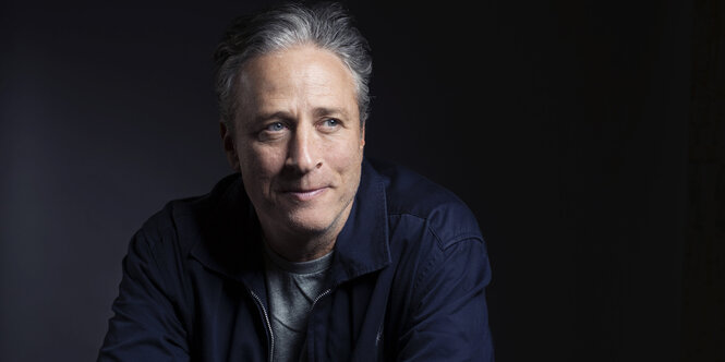 Komiker Jon Stewart in seiner Sendung