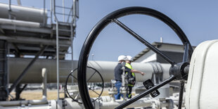 Anlandestation der Nordstream 1 Pipeline in Lubmin