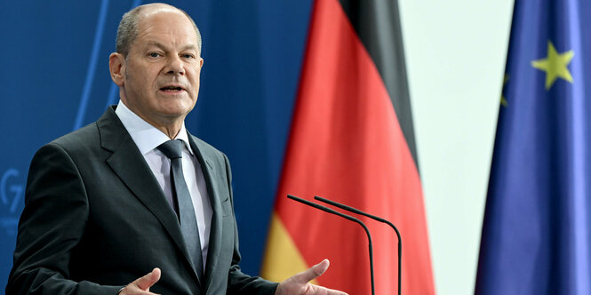 Bundeskanzler Olaf Scholz