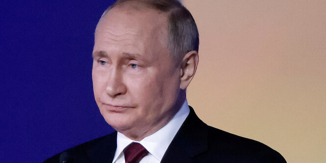 Portrait von Wladimir Putin