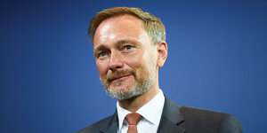 Portrait von Finanzminister Lindner