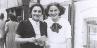 Selma Meerbaum-Eisinger (rechts) mit einer Freundin