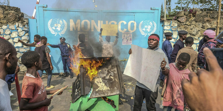 UN shots in Congo: Blue Helmets kill border guards