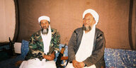 Bin Laden und Al-Sawahiri.