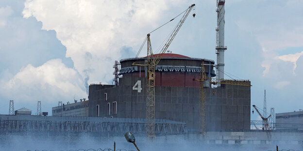 Das Kernkraftwerk von Saporischschja