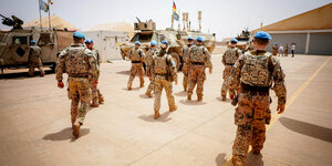 Bundeswehrsoldaten in Mali
