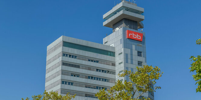 RBB-Hochhaus in Berlin.