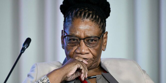 Verteidigungsministerin Thandi Modise.