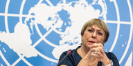 UN-Menschenrechtskommissarin Michelle Bachelet.