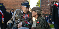 Veteranen in Warschau
