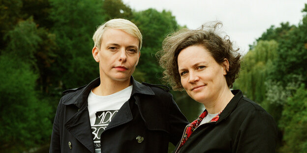 Portrait Susann Brückner und Caroline Kraft.