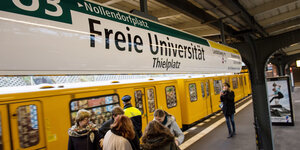 U-Bahn-Station Freie Universität Berlin