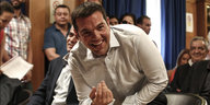 lachender Alexis Tsipras