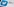 Twitter-Logo, weißes Vögelchen von hellblauem Hintergrund