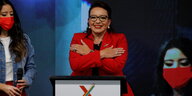 Präsidentin von Honduras, Xiomara Castro, nach der Präsidentschaftswahl