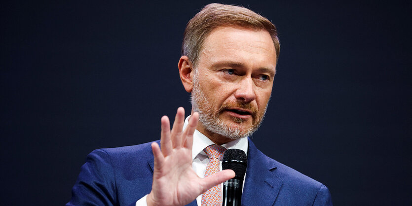 Christian Lindner spricht