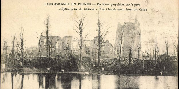 Ort der Zerstörung: Langemarck nach dem Ersten Weltkrieg 