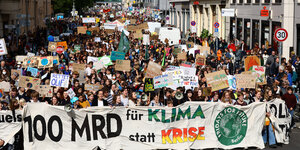 Demonstration von Fridays for Future in Berlin