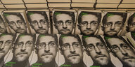 Edward Snowden auf Buchcover
