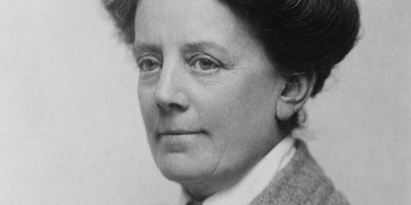 Ausschnitt aus einem Porträt von Ethel Smyth