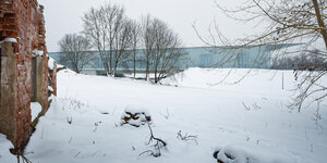 Fast im Schnee versunken: die estnische Nationalgalerie