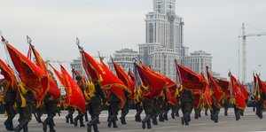 Parade der Roten Armee in Moskau
