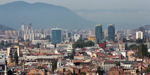 Stadtbild Sarajevos