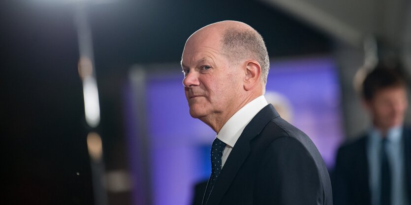 Bundeskanzler Olaf Scholz (SPD)