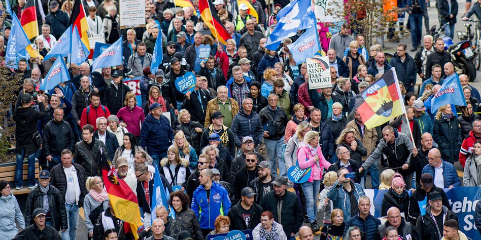 AfD-Demo in Berlin: Die offene Gesellschaft verteidigen 
