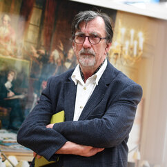 Der Wissenschaftssoziologe und Philosoph Bruno Latour 2016 im Zentrum für Kunst und Medientechnologie (ZKM) in Karlsruhe