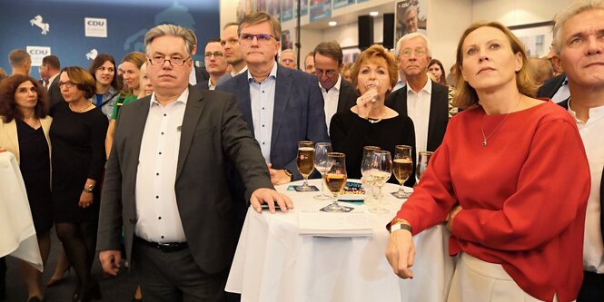 Lange Gesichter bei der CDU