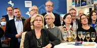 Enttäuschte Gesichter bei der CDU