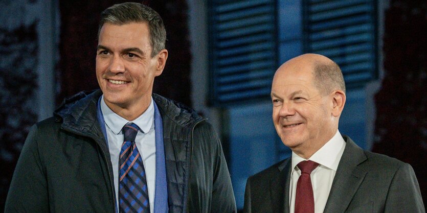 Sanchez und Scholz