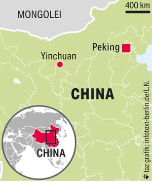 Karte von China Karte von China