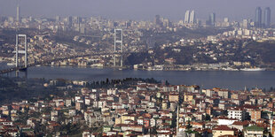 Blick auf Istanbul