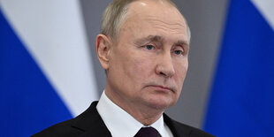 Portrait von Putin